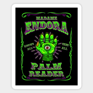 MADAME ENDORA - PALM READER Magnet